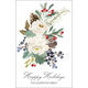 Christmas Floral Flat Gift Enclosures Image 3 of 3